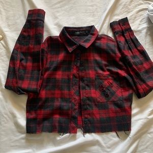 red and black flannel